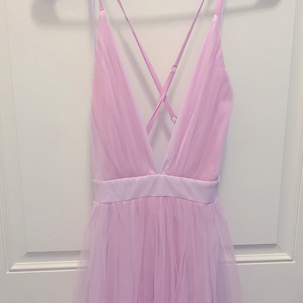 Long tulle dress from Vici!